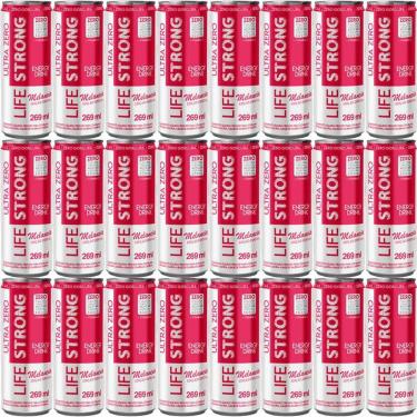 Imagem de Energético Life Strong Energy Drink 24 Unidades Melancia