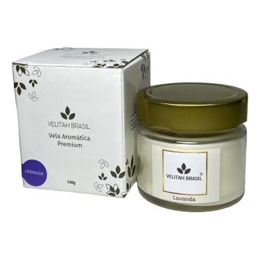 Imagem de Vela Aromática Premium Lavanda 140G 30H Aromatizada Perfumad