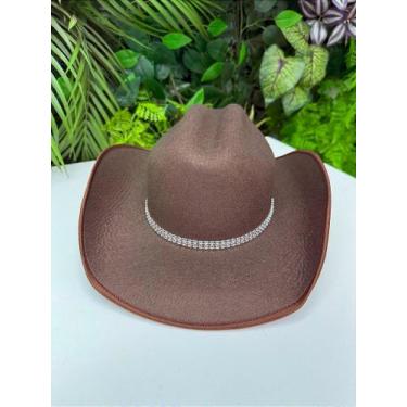 Imagem de Chapéu Belli Marrom - Estilo Boiadeiro para Festas Juninas - no-brand