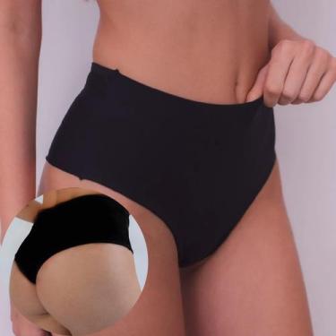 Imagem de Calcinha Alta Feminina Fio Dental Duplo Levanta Bumbum - Provence, Pre