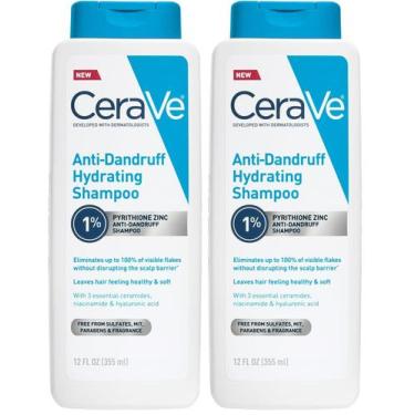 Imagem de Shampoo CeraVe Anticaspa Hidratante 355 ml Piritiona Zinco