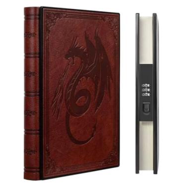 Imagem de LUMAI Caderno com Cadeado Guardião dos Segredos A5 220 Páginas Papel 100g Capa Dura – Fortalece o Raciocínio, Privacidade e Organização