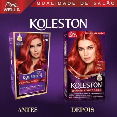 Imagem de Tintura Koleston Vermelho Super Intenso 7744