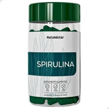 Imagem de Spirulina - Controle de Glicose e Prevenção De Animia 60 Caps - Natunéctar