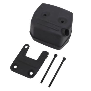 Imagem de Cryfokt Silenciador de Escape de Aço para Motosserra para 181 281 281XP 288XP Proteção do Motor Com Redução de Ruído Eficiência Aprimorada para Usuários e Meio Ambiente Substituição do Silenciador
