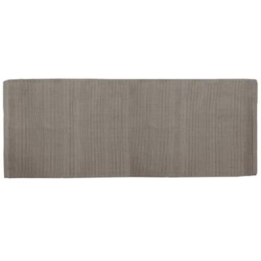 Imagem de THE BEER VALLEY Tapete de corredor de 6 x 1,8 m – marrom mocha, lavável boho tapetes antiderrapantes para cozinha, sala de estar, casa de fazenda, interior e exterior, tapete de tecido neutro para