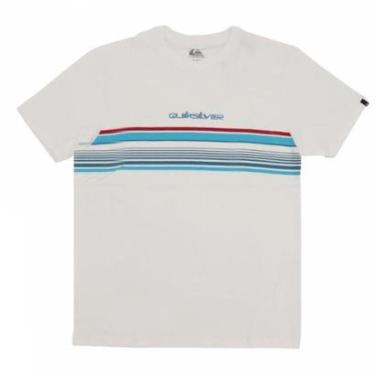 Imagem de Camiseta Quiksilver Banner Snow - Branco-Masculino