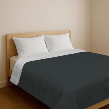 Imagem de Colcha Solteiro King Cobre Leito Box Matelado Ultrassônico - - Arte & 