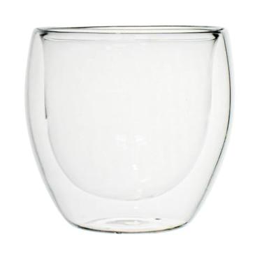 Imagem de Copo de Parede Dupla de Vidro Borossilicato para Café 180ml 1 Peça - Vista Home