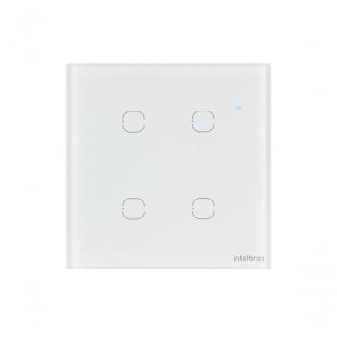 Imagem de Interruptor Smart Wi-fi Touch 4 Teclas Ews 1004 Branco 4850029