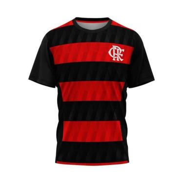 Imagem de Kit Braziline Flamengo Mini Craque - Infantil - Preto vermel-Masculino