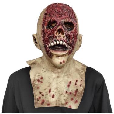 Imagem de Máscara de cosplay Zombies Rotten Face Latex Carnival - yiweisai