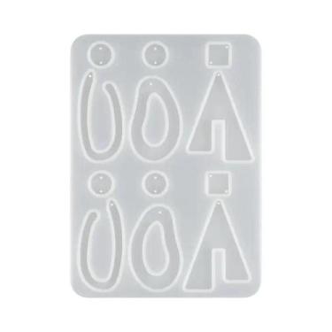 Imagem de Molde De Silicone Para Brincos, Ferramentas De Fundição De Joias Em Re