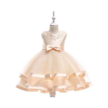 Imagem de Vestido De Princesa De Verão Para Meninas, Elegante Para Aniversário, 