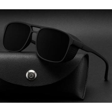Imagem de Óculos Masculino De Sol Polarizado Steampunk com proteção UV400 - OMG,