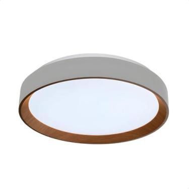 Imagem de Plafon de Led Arbos Redondo 30w Branco Blumenau Temperatura Ajustável 