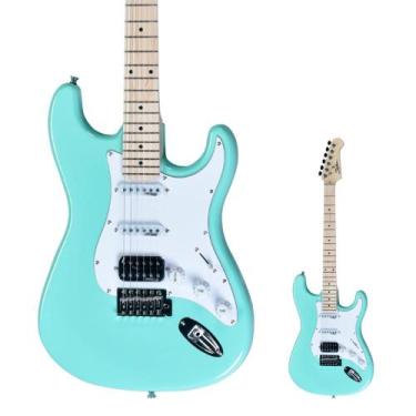 Imagem de Guitarra Strato HSS Basswood Shelter SSW Surf Green