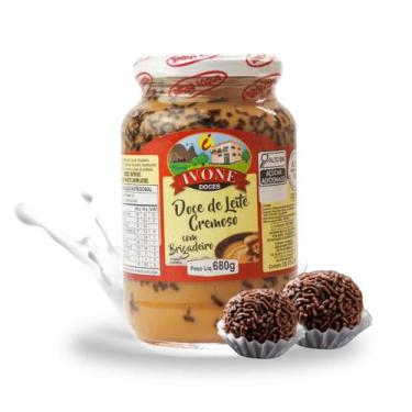 Imagem de Doce de Leite c/ Brigadeiro Ivone 680g - Doces Ivone