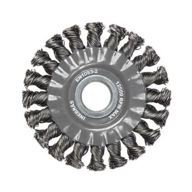 Imagem de Escova Circular Trançada 4.1/2" X 7/8" - INEBRAS