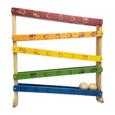 Imagem de Rola Bolinha Brinquedos Educativos Para Bebê Coordenação Viso Motora N