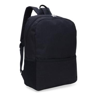 Imagem de Mochila Masculina Feminina Notebook Reforçada - Preta - ARN, Mochila E