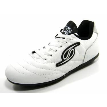 Imagem de Chuteira Society PRIME Couro branco - Dalponte, 38