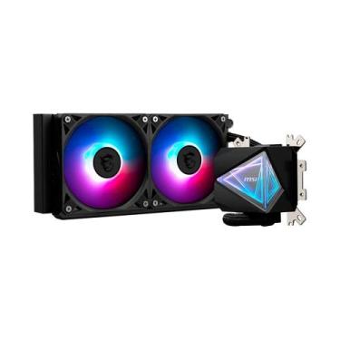 Imagem de Water Cooler MSI MAG Coreliquid I240, ARGB, 240mm, Intel e AMD, Preto 