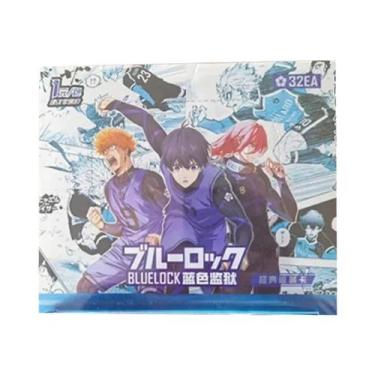 Imagem de Cartão Blue Lock Série Blue Prison Brinquedo Raro Em Caixa Surpresa Pr