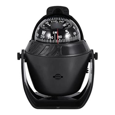 Imagem de B¨²ssola eletr?nica de navega??o com luz LED de alta precis?o para barcos mar¨ªtimos,B¡§2ssola do Barco ve¡§aculo Marinha Esfera Carro Marine Dash Mount Auto para Para-brisa Digital Dashboard eletr?,