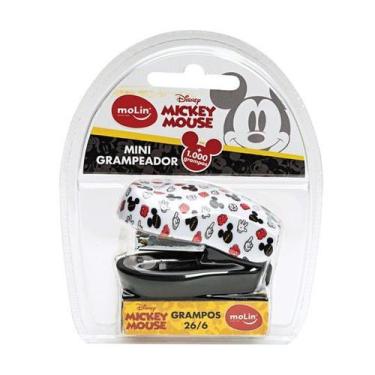 Imagem de Mini Grampeador Mickey Mouse + 1000 Grampos - Molin