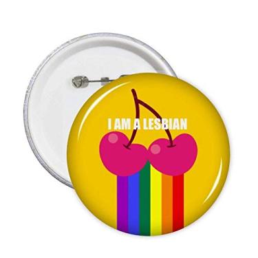 Imagem de I Support Transgênero LGBT Rainbow Pins Badge Button Emblema Acessório Decoração 5 peças