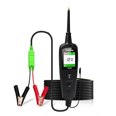 Imagem de Qudai Kit de sonda de circuito de potência para testador de circuito automotivo Testador de tensão/resistência do carro Ferramenta de diagnóstico Ativação de componentes 12/24V com proteção contra