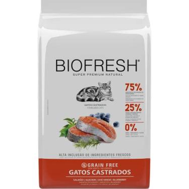 Imagem de Hercosul Ração Biofresh Gatos Castrado Salmão - 7 5Kg