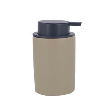 Imagem de Porta Sabonete Liquido de Cerâmica Cinza 13cm ZO2001 BTC