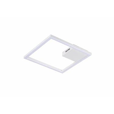 Imagem de Plafon de sobrepor tec branco (c)40cm (l)40cm (a)4cm 1x30w 3000k 1790lm