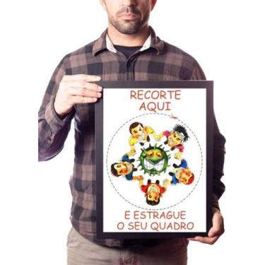 Imagem de Quadro Mamonas Assassinas Arte Sátira Piada - Fanarte