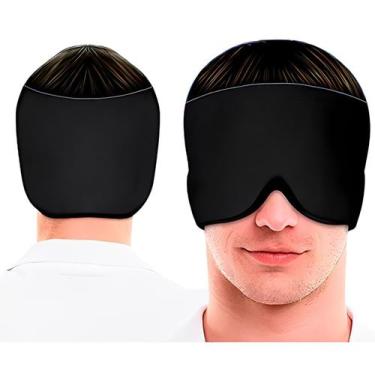 Imagem de Touca Térmica Máscara Ajustável Para Sinusite Dor De Cabeça - ZEM