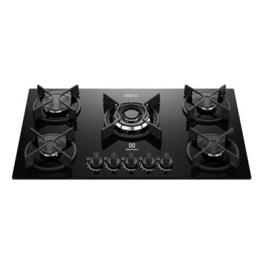 Imagem de Cooktop Electrolux 5 Bocas Ferro Fundido Bivolt Electrolux KE5GC, Bivo