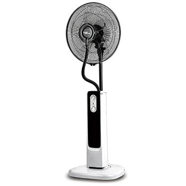 Imagem de Yajun Ventilador elétrico, névoa de água, ventiladores de ar condicionado, controle remoto, temporizador de 12h, umidificador de ar para escritório doméstico 40 cm, B