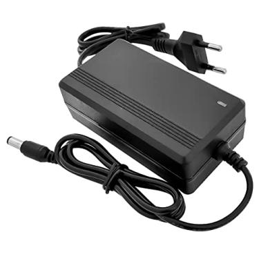 Imagem de Fonte De Alimentação 12v 5a 60w Bivolt Automático Ac/Dc - Power Adapter Estabilizada Universal Conector P4 Preta Cftv