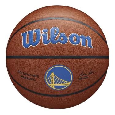 Imagem de Bola Basquete NBA Team Alliance Golden State Warriors Size 7 Wilson, M