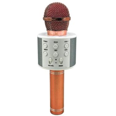 Imagem de Microfone Sem Fio Bluetooth Karaoke - Ws858 - Wster
