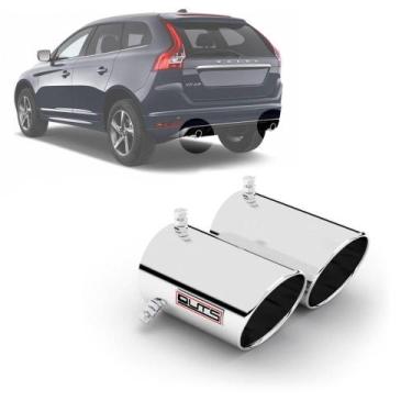 Imagem de Ponteira Esportiva Para Escapamento Ponta Dupla Volvo Xc60 - Outs