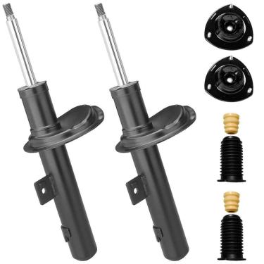 Imagem de 2 Amortecedor Peugeot 207 2008 A 2015 Dianteiro Nakata E Kit