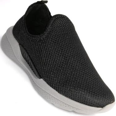 Imagem de Tênis Molekinho Menino Infantil Calce Fácil Macio Original, Preto, 28