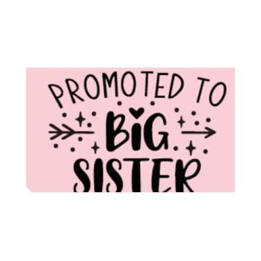 Imagem de Agroon Promoção para Big Sister Dog Bandana Grande 1 peça, lenço rosa triangular ajustável, anúncio de gravidez, novo bebê para a família.