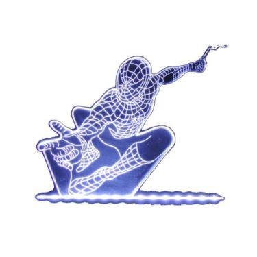 Imagem de Luminaria LED - Spider Man 3D - Persona Store