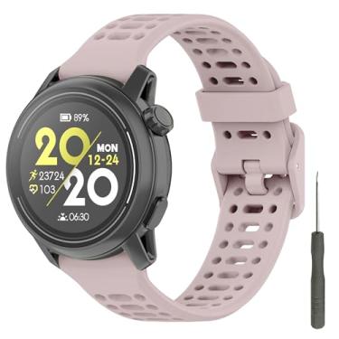 Imagem de Pulseira Lyforaz para Samsung Galaxy Watch 7 de 40 mm e 44 mm, pulseira de silicone macio para Galaxy Watch 6 5 4 FE de 40 mm e 44 mm/6 Classic 47 mm e 43 mm/Watch 5 Pro de 45 mm/Gear Sport masculino