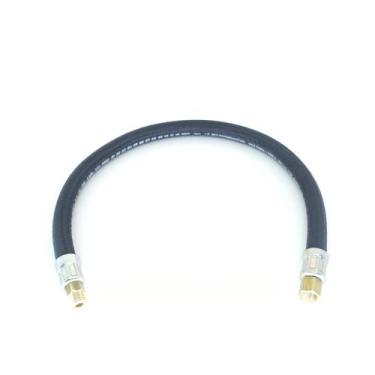 Imagem de Mangueira Pig-tail Borracha P-13 50 Cm Rosca 1/8 M X 1/8 F - JP