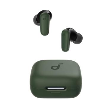 Imagem de soundcore P30i da Anker, Fone de Ouvido Bluetooth 5.4 com Cancelamento de Ruído Adaptativo, Graves Poderosos, 45H de Reprodução, Estojo 2-em-1 com Suporte para Celular, IP54, Fone sem fio TWS, Verde